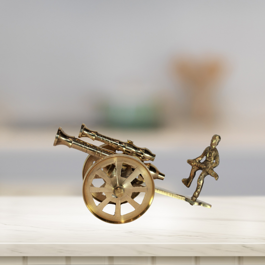 Brass Canon Showpiece 127g - PUSHMYCART