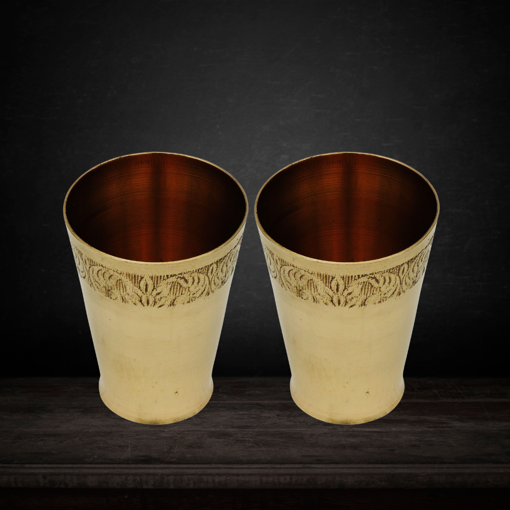 Brass Glass Embose 0.09kg(Pack of 40) - PUSHMYCART