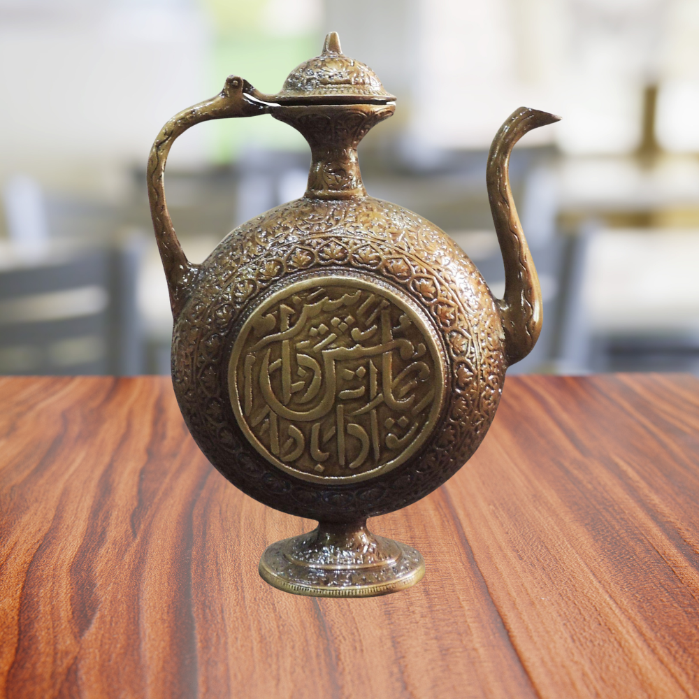 Brass Surahi Aftaba 5.5Kg - PUSHMYCART