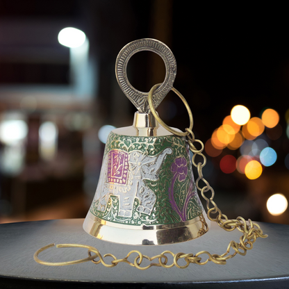 Brass Pooja Bell 0.34Kg - PUSHMYCART