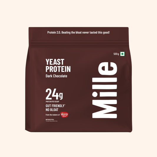 Mille Yeast Protein Dark Chocolate 24g Protein Per Scoop