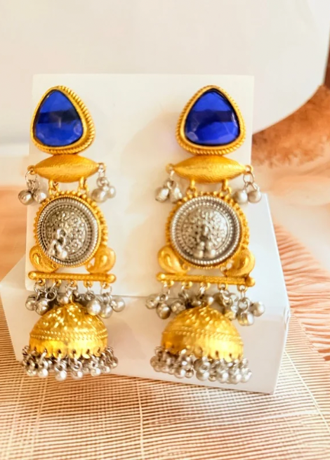Dhaga Urban Rani Jhumkas