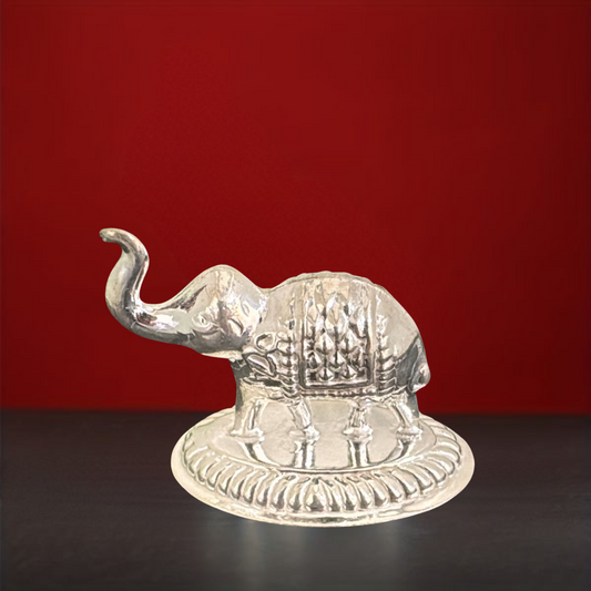 Pure Silver Elephants Idol 9g - PUSHMYCART