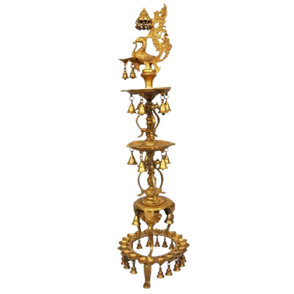 Brass Cock (Murga) Oial Deepak 16kg - PUSHMYCART