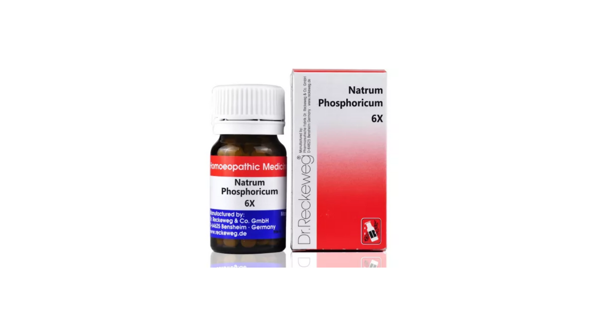 Dr. Reckeweg Natrum Phosphoricum Biochemic Tablet 6X - PUSHMYCART