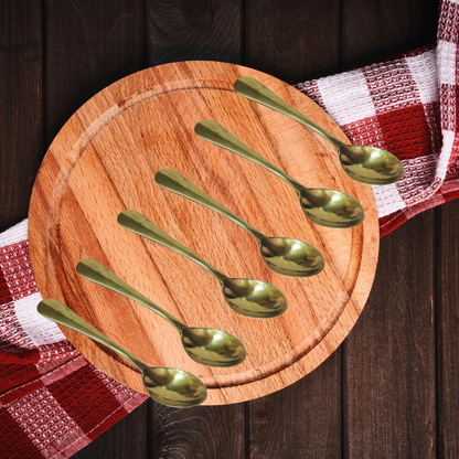 Pure Brass Spoon 0.04Kg - PUSHMYCART