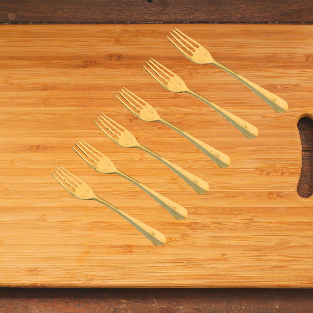 Pure Brass Fork 0.04Kg - PUSHMYCART