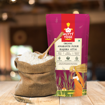 Nutty Yogi Amaranth Flour / Rajgira Atta