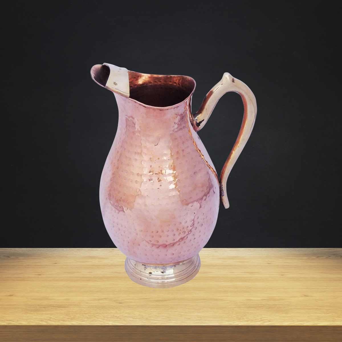 Copper Brass Jug 1.9 Liter 0.8kg(Pack of 6) - PUSHMYCART