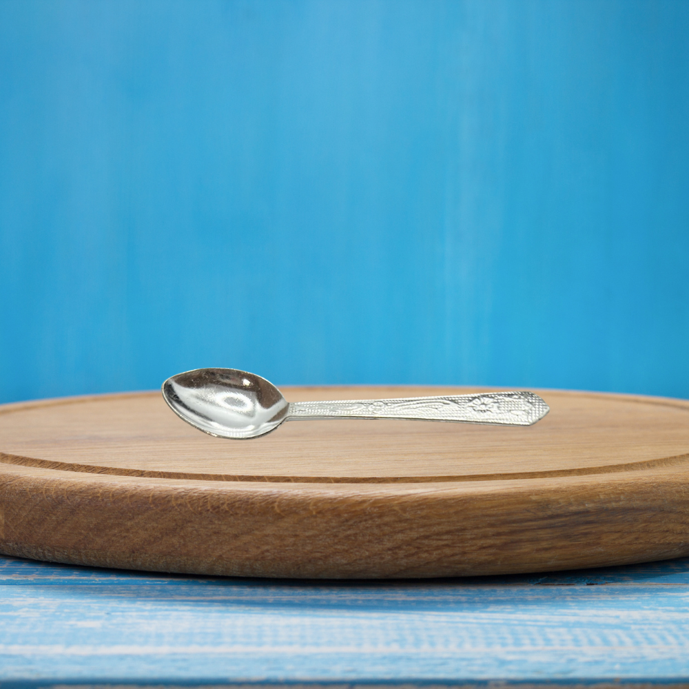 Pure Silver Spoon Small Size 11g - PUSHMYCART