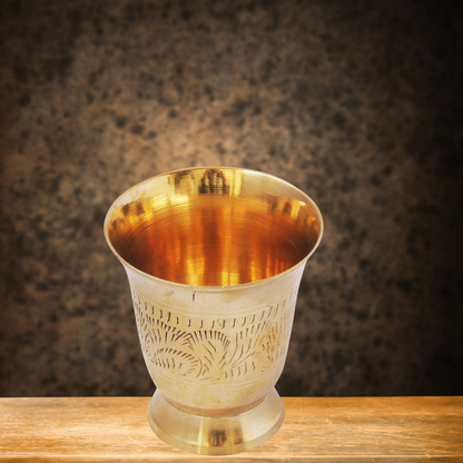 Brass Lemon Glass 0.095Kg - PUSHMYCART