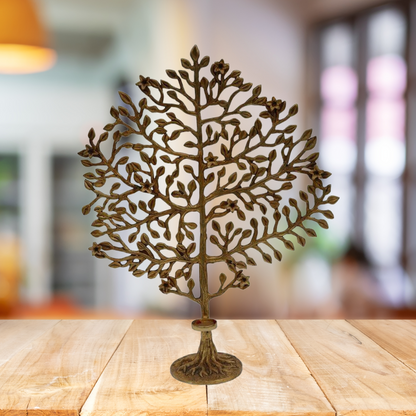 Brass Table Decor Tree 3.62kg - PUSHMYCART