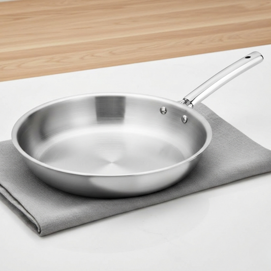 Vinod Doniv Titanium Triply Stainless Steel Fry Pan 26 cms, Induction Friendly - view 2