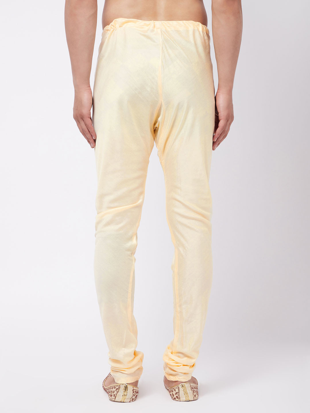 Vastramay Men's Gold Viscose Pyjama - PUSHMYCART