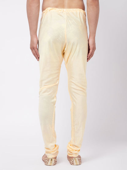 Vastramay Men's Gold Viscose Pyjama - PUSHMYCART