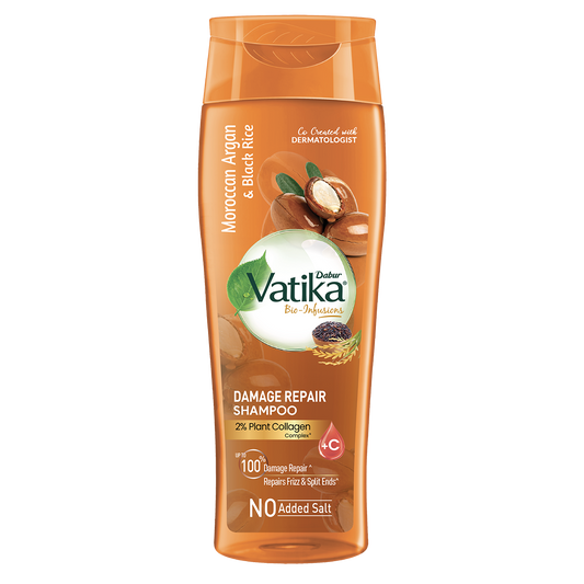 Dabur Vatika Bio Infusions Damage Therapy Shampoo