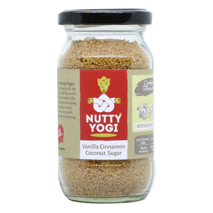 Nutty Yogi Vanilla Cinnamon Coconut Sugar 125g