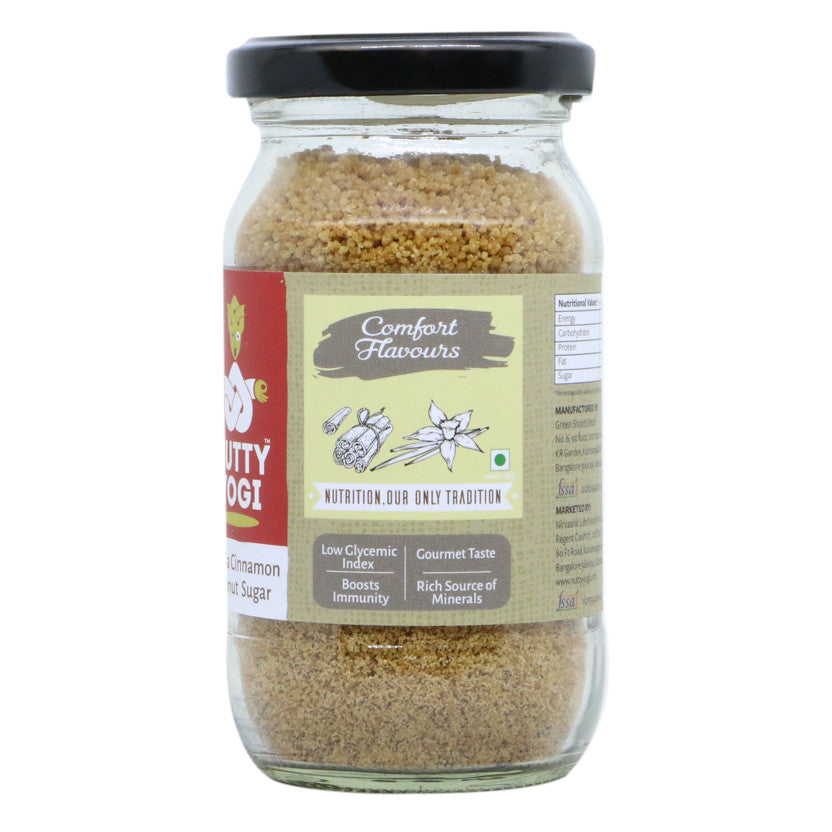Nutty Yogi Vanilla Cinnamon Coconut Sugar 125g