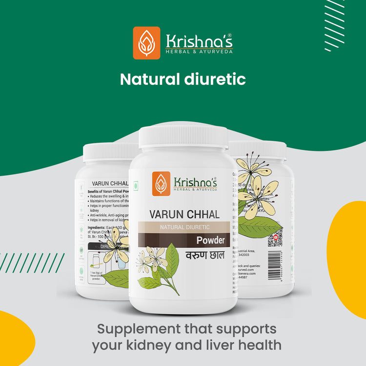 Krishna'S Herbal & Ayurveda Varun Chal Powder 