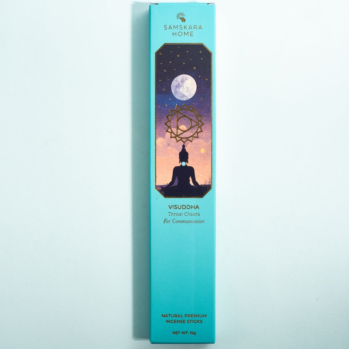 Samskara Home Visuddha - Throat Chakra Incense 15pcs (For Communication)