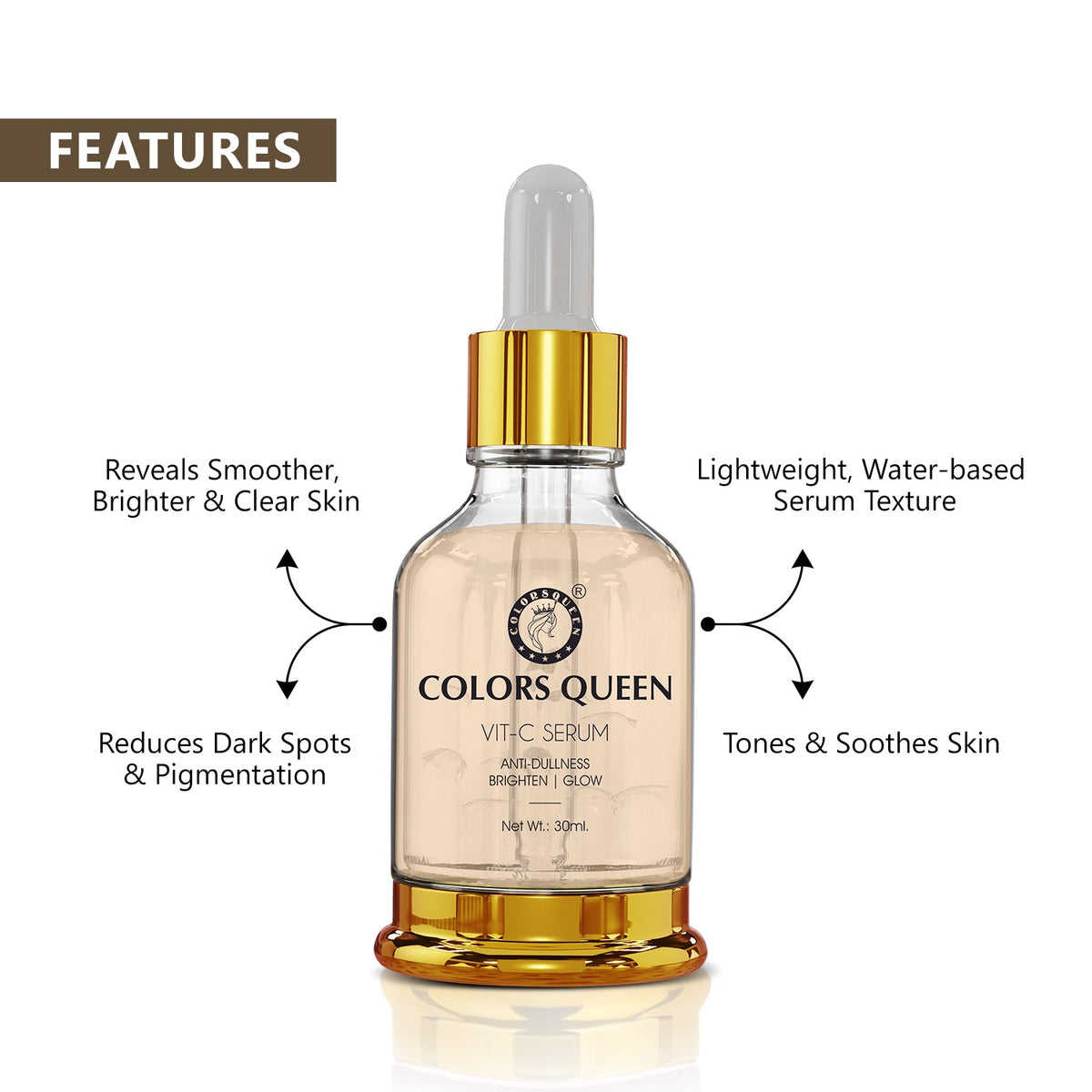 Colors Queen Colors Queen Face Serum | 30 ML
