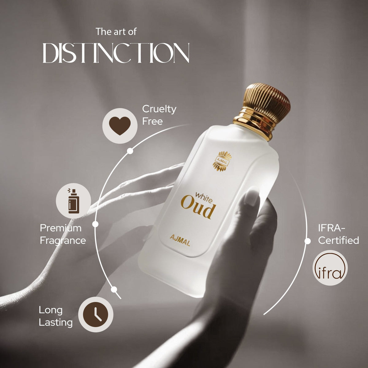 Ajmal Perfumes India White Oud Perfume  