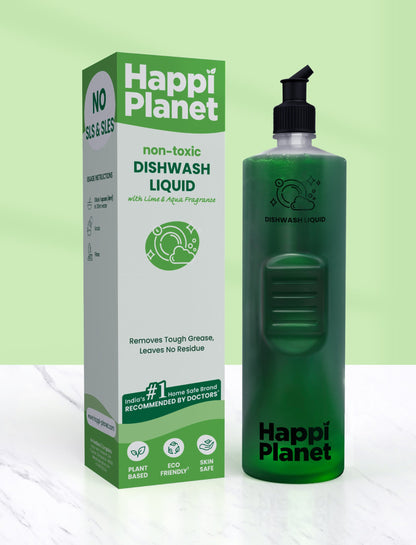 Happi Planet Organic Dishwash Liquid Gel 1L Pack