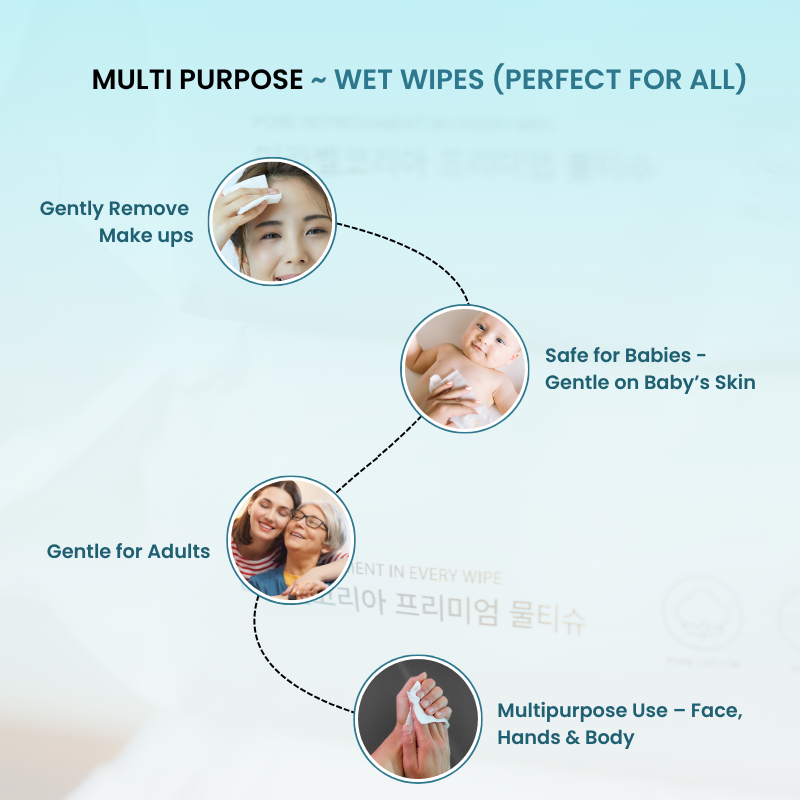 Mirabelle Korea Makeup Remover Wet Wipes
