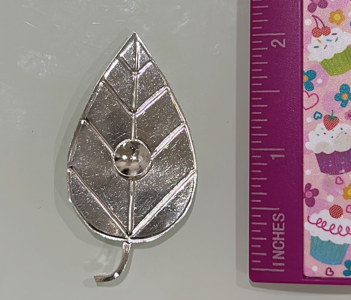 Pure Silver Kumkum Leaf Big 4.51g - PUSHMYCART