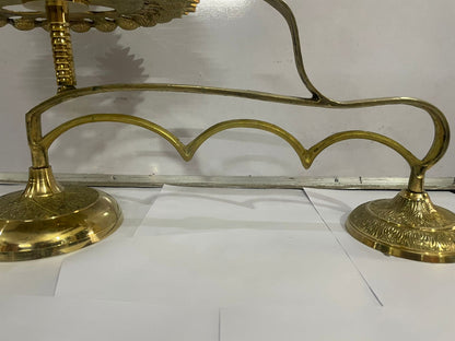 Brass Ganga Arti 108 Bati 5.97Kg - PUSHMYCART