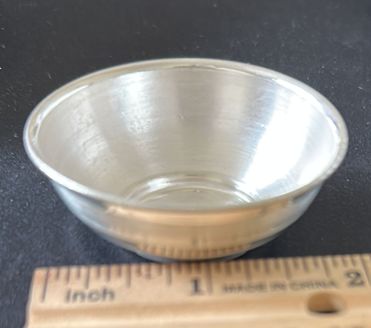 Pure Silver Bowl plain 9 grams - PUSHMYCART