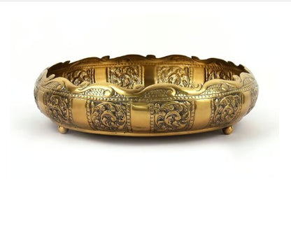 Brass Flower Urli Diwali Gifting Item - PUSHMYCART