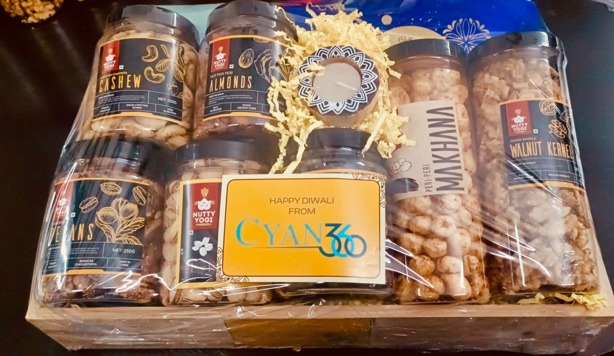 Nutty Yogi Custom Elegant Gift Hampers
