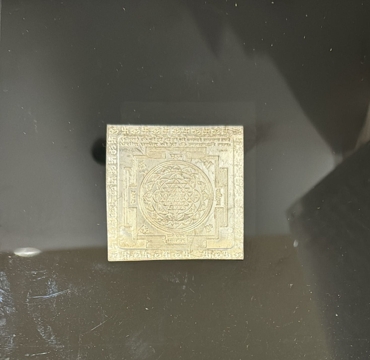 silver kuber yantra