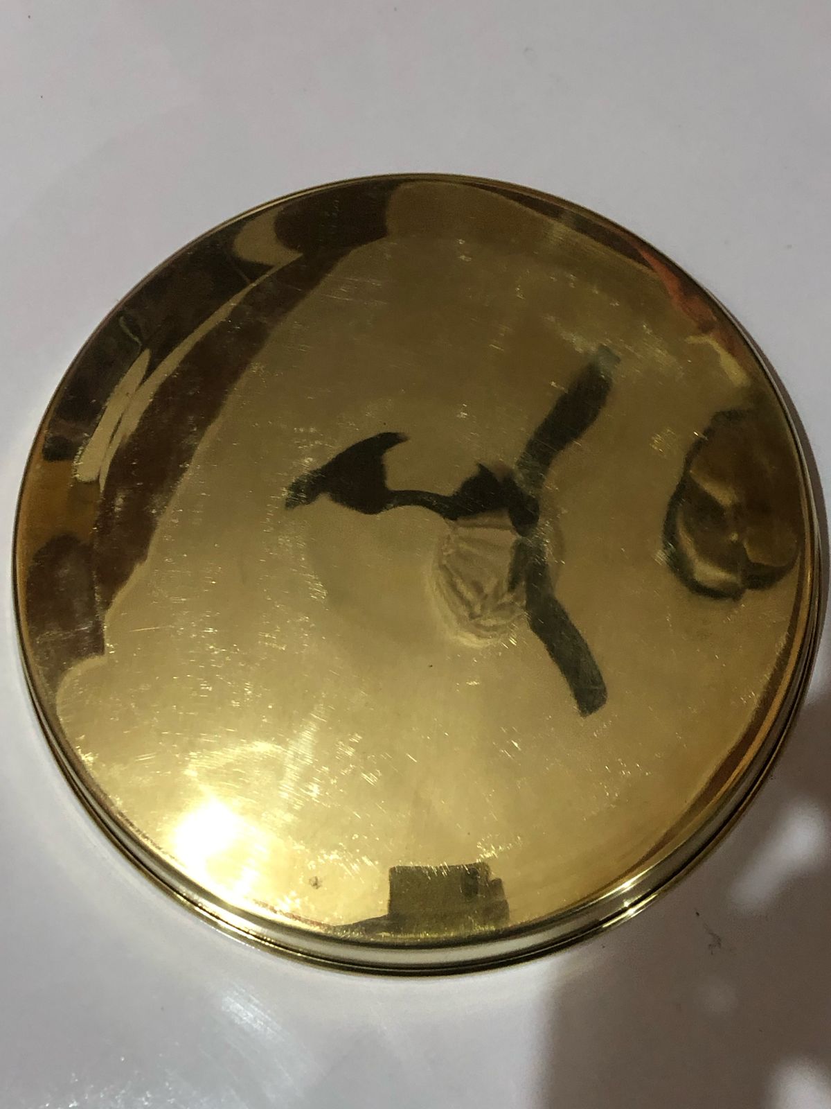 Brass Thali 0.46Kg - PUSHMYCART