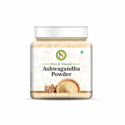 NatureVit Ashwagandha Powder  Pure Herbal Supplement for Vitality & Stress Relief