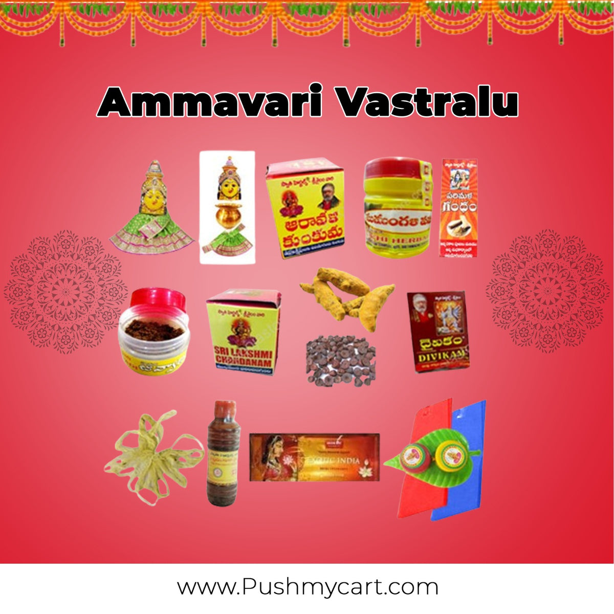 Varalakshmi Vratam Pooja Kit - PUSHMYCART