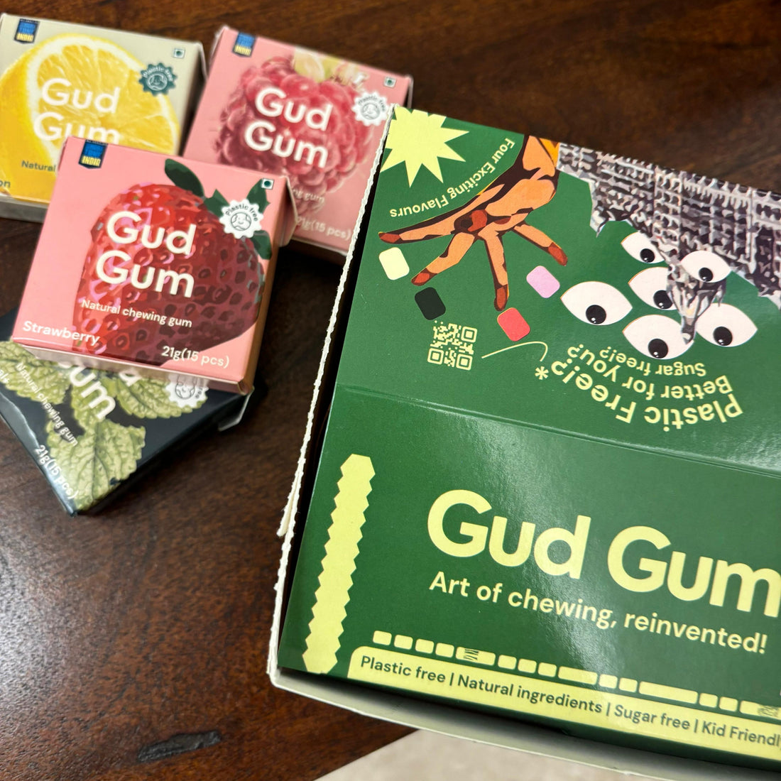 Gud Gum The Share Pack Natural Chewing gum - PUSHMYCART
