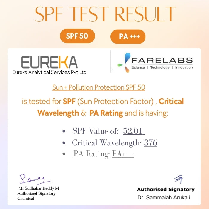 Natuur Sunscreen SPF 50 with Hyaluronic Acid