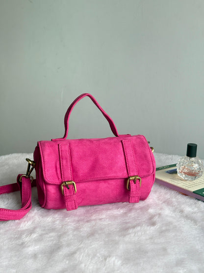 Juttix Suede Drum Bag for Women image