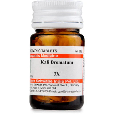 Dr Willmar Schwabe India Kali Bromatum Trituration Tablet 3X - PUSHMYCART