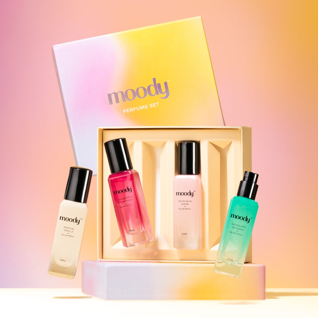 Moody Perfume Gift Set Of 4 For Women