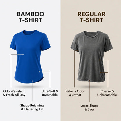 Heelium Bamboo Womens Tshirt