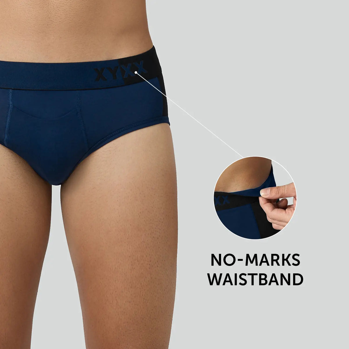 XYXX Dualist Modal Briefs Midnight Blue - view 4