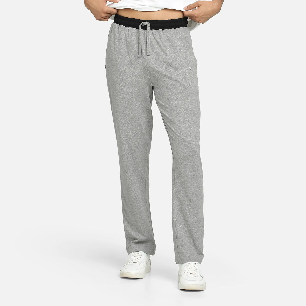 XYXX Nova Cotton Rich Track Pants Frost Grey - view 3