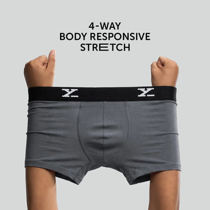 XYXX Ace Modal Trunks Charcoal Grey - view 3