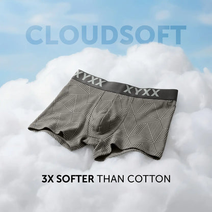 XYXX Matrix Cotton-Modal Trunks Linear Grey - view 2