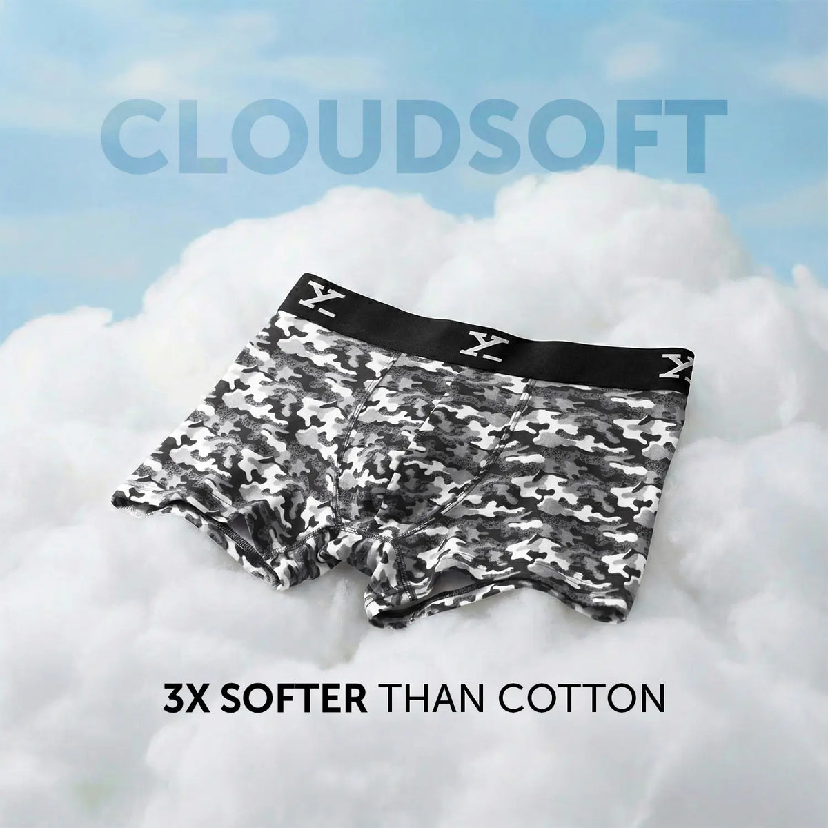 XYXX Prints For You Trunks Grey - view 2
