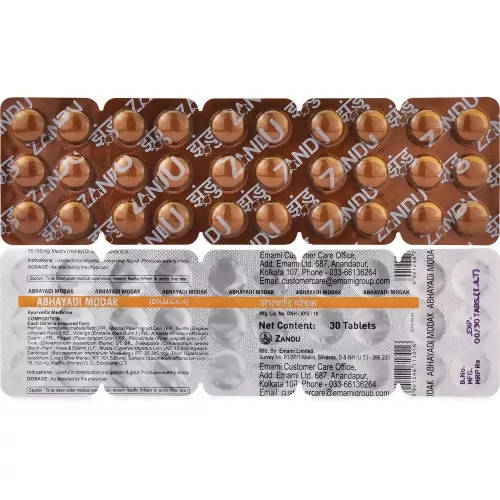 zandu abhayadi modak tablets