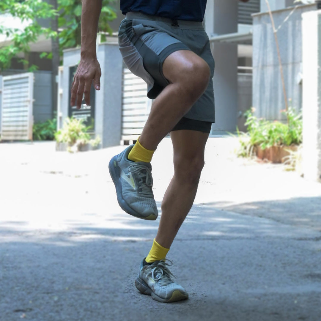 Heelium Bamboo Athletic Socks - 2 Pairs